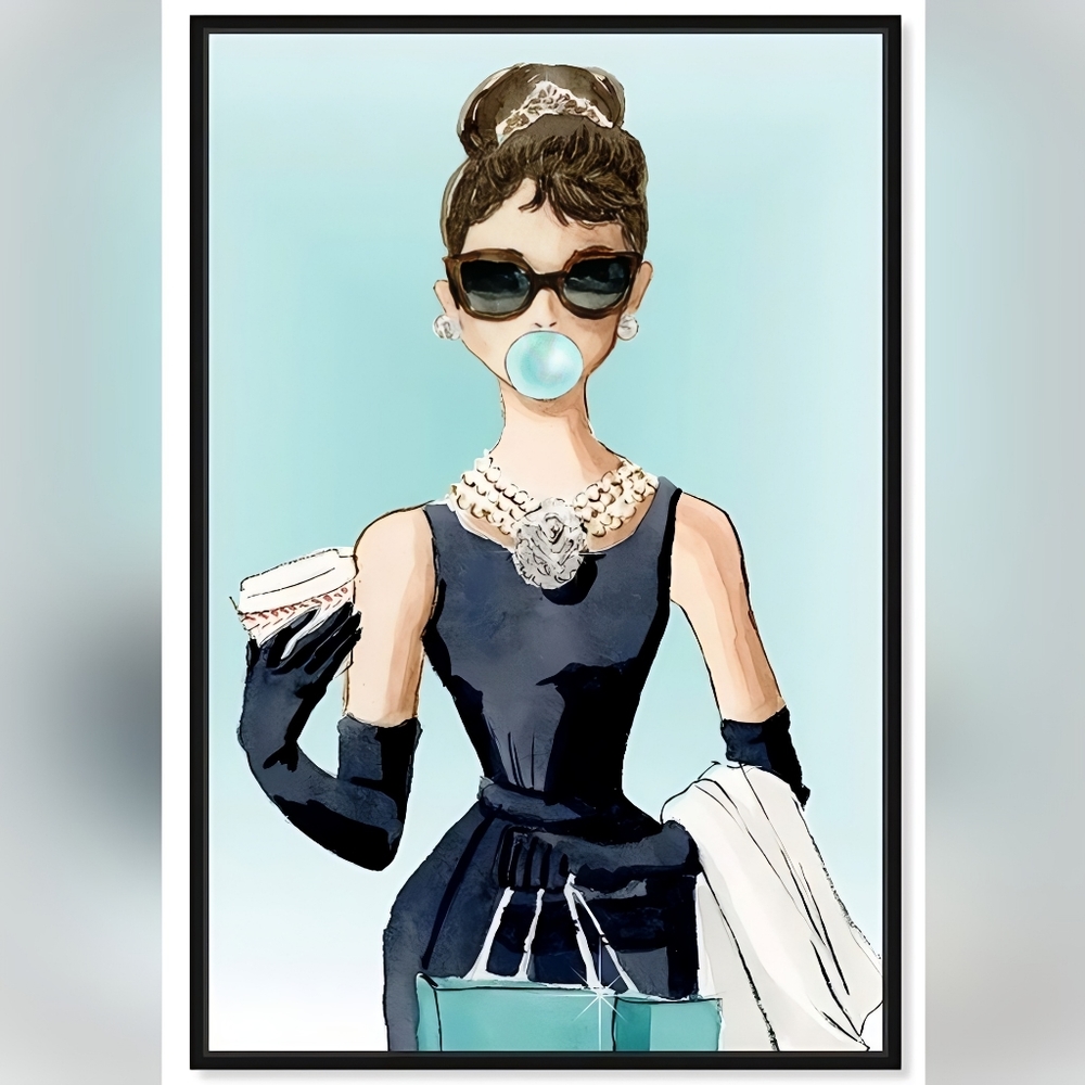 Tiffany & Co. 8 1/2"x11" Framed Wall Art